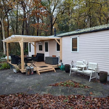 Chalet Met Veranda Aan Bosrand Vledder المظهر الخارجي الصورة