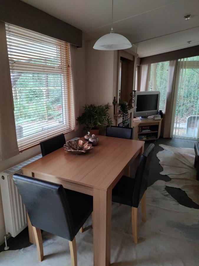 Chalet Met Veranda Aan Bosrand Vledder المظهر الخارجي الصورة